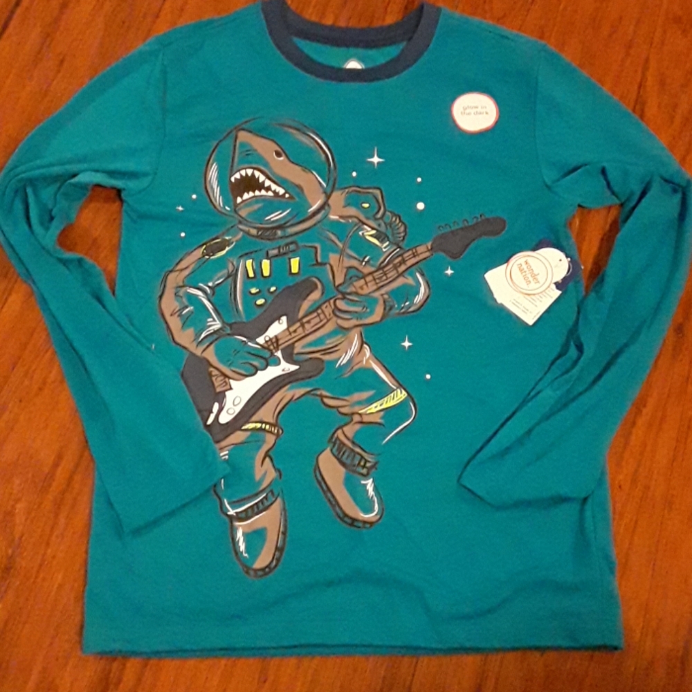 Boys long sleeve pajama top